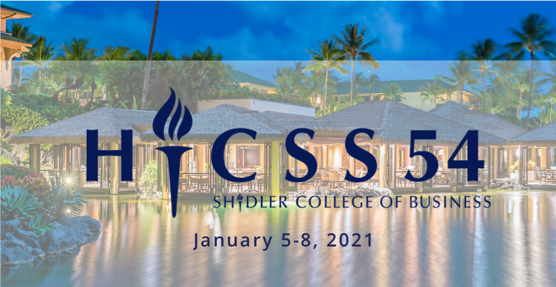 i17 Hawaii International Conference on System Sciences (HICSS) 2021